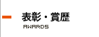 表彰・賞歴